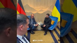 Фашист Мерц крысничает с наркоманом Зеленским