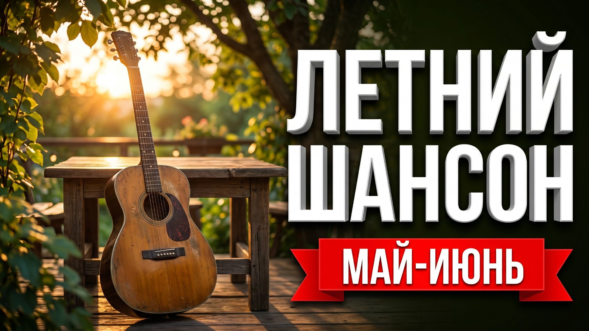 ЛЕТНИЙ ШАНСОН 2026 🎸 Душевные песни для хорошей компании! (Май-Июнь)