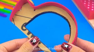 Спроектируйте и постройте домик Микки Мауса из картона для милой крысы ❤️ Миниатюрный домик своими р