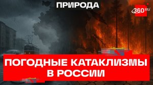 От наводнения до лесных пожаров: погодные катаклизмы в России
