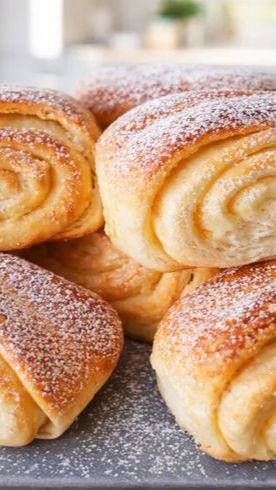 Рулетики с корицей