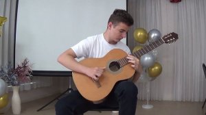 В.Козлов Бурлеска испол. Белошкуренко Максим, 14 лет, гитара
