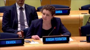 Выступление А.М.Евстигнеевой на межправпереговорах по реформе СБ