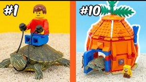 КОНСТРУКТОР LEGO для ЧЕРЕПАХИ...