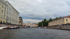 Питер. прогулка на катере. р. Мойка