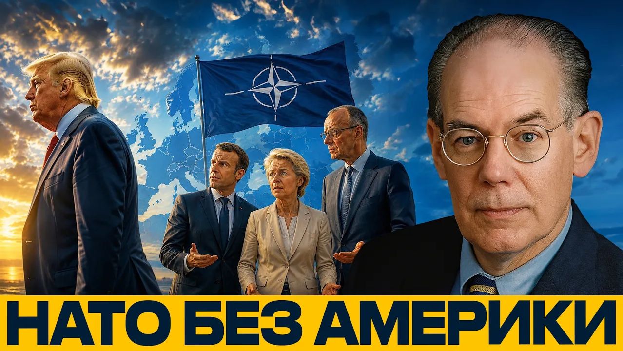 НАТО без США к чему готовится Европа - Джон Миршаймер смотреть онлайн