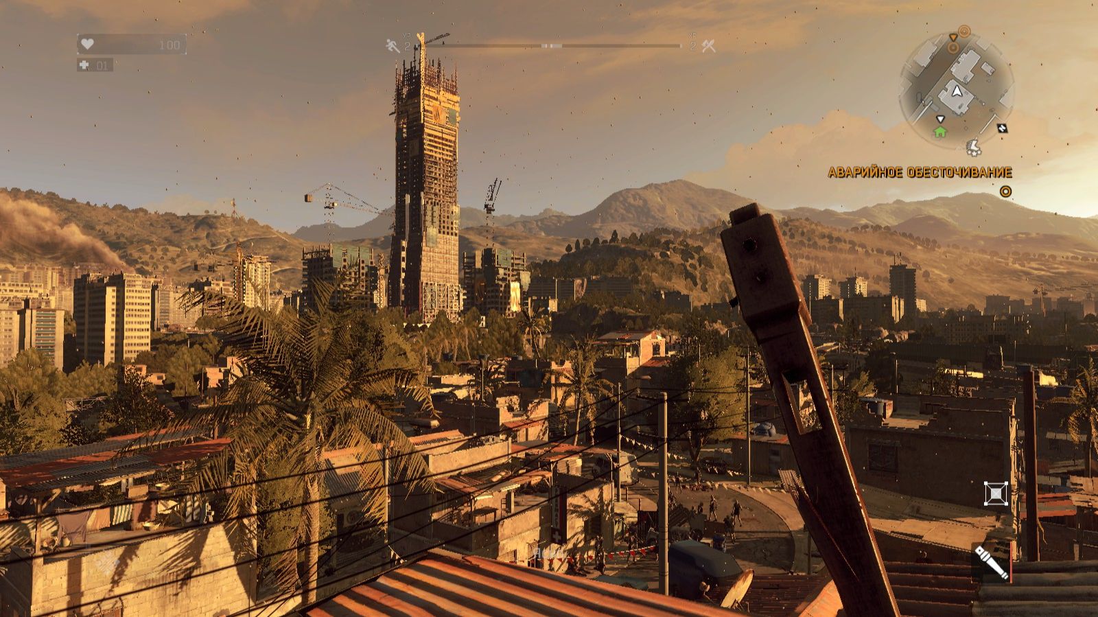 Зомби паркурщик Dying Light \ 1