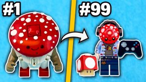 Создаю 100 НЕВЕРОЯТНЫХ ГРИБОВ LEGO в МОЕЙ ЭКОСИСТЕМЕ !