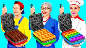 Кулинарный Челлендж# Я против Бабушки # Эпичная Битва с Едой от Fun Challenge