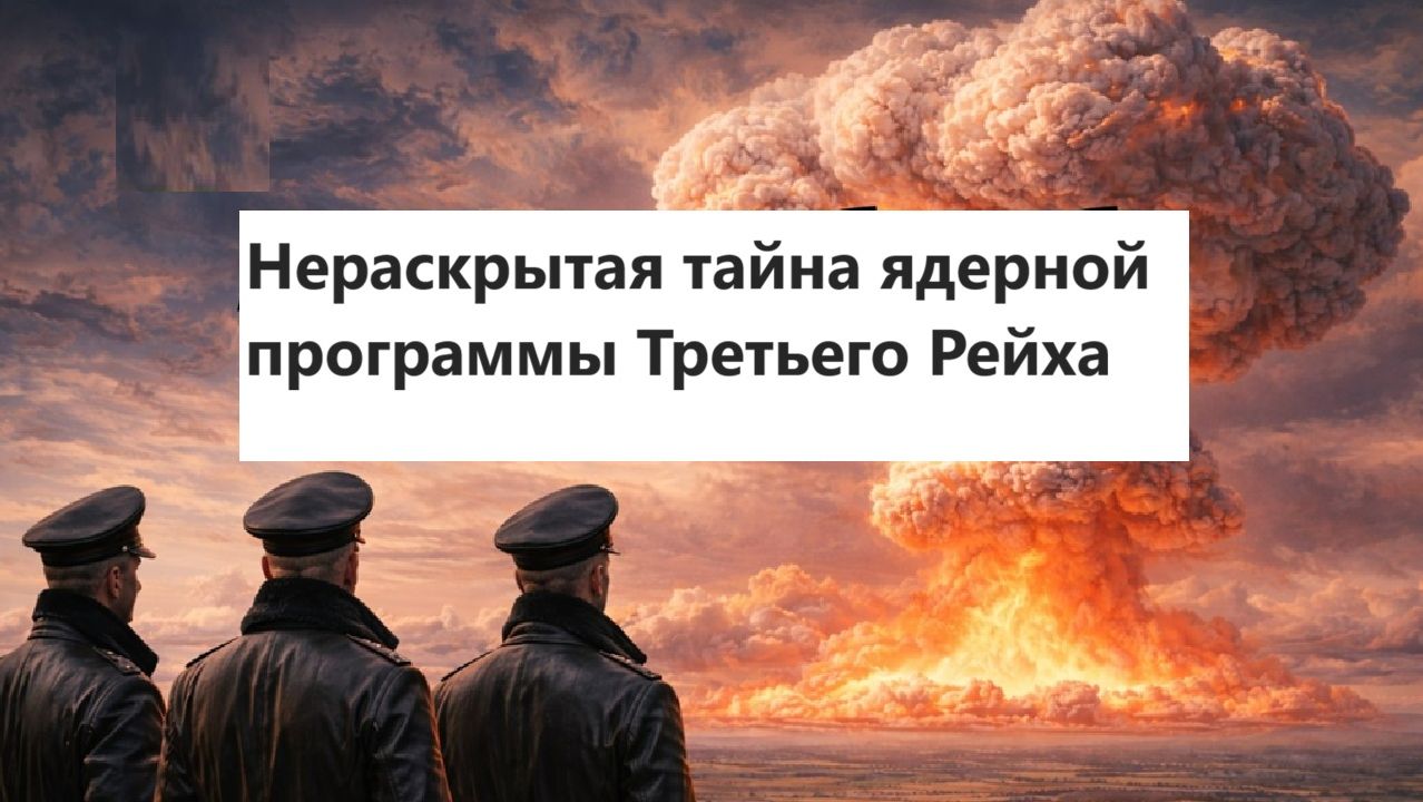 Нераскрытая тайна ядерной программы Третьего Рейха смотреть онлайн