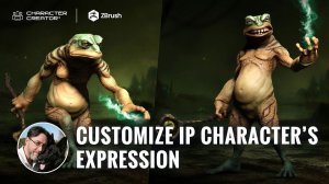 ZBrush Face Tools для Character Creator 5: Кастомные эмоции и динамические морщины для инопланетян!