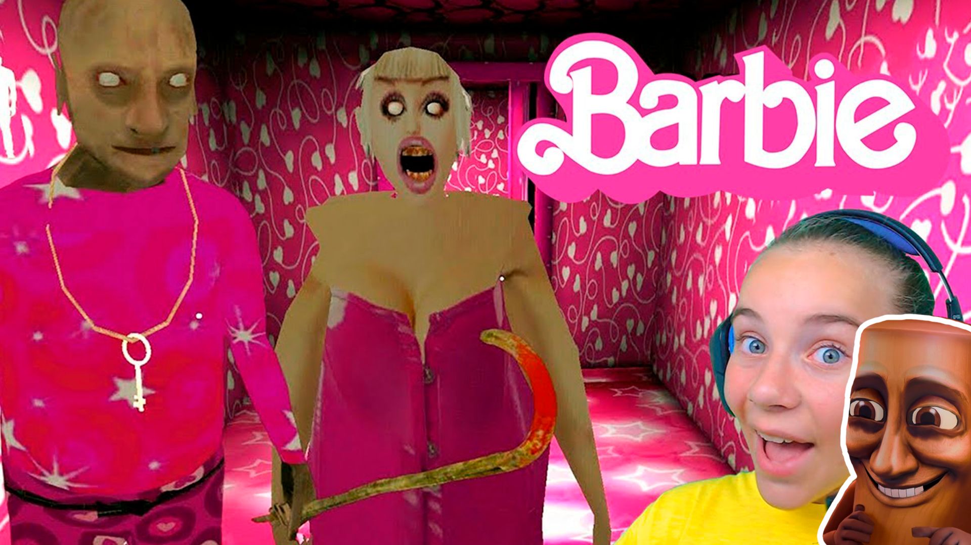 ГРЕННИ это БАРБИ! Granny 3 МОД БАРБИ смотреть онлайн