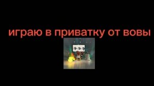 играю в приватку вовы