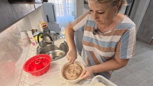 Испекла из остатков. В холодильнике пусто.