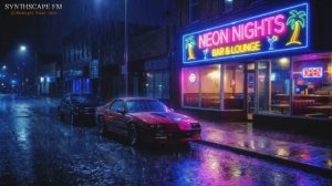 One Summer Night at Neon Nights Bar, 1984 ｜ 80s Synthwave