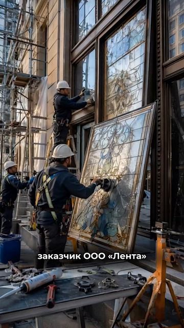 На капитальный ремонт витражей входной группы Торгового комплекса