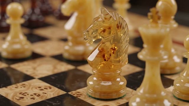 Шахматы карельская береза