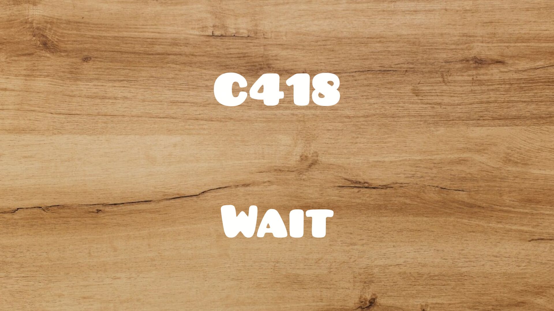 C418 — wait смотреть онлайн