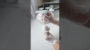 ХРИЗАНТЕМА из зефира