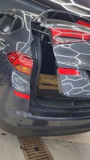 Hyundai Tucson - установка электропривода крышки багажника — часть 1