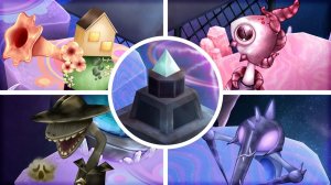 Космическое Убежище - Все Монстры, Звуки и Анимации Волна 1 (Фанмейд, My Singing Monsters)