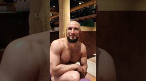 15 июня 2026 года. Каждый понедельник — баня. Мы с друзьями ходим в Карагай Бани. Якудза в бане