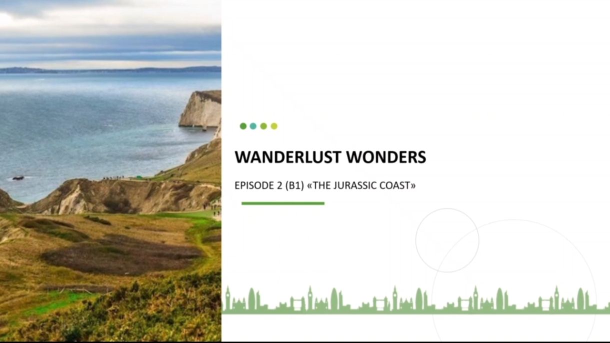 WanderLust Wonders Episode 2 (B1) “Dorset and East Devon Coast: the Jurassic coast” смотреть онлайн