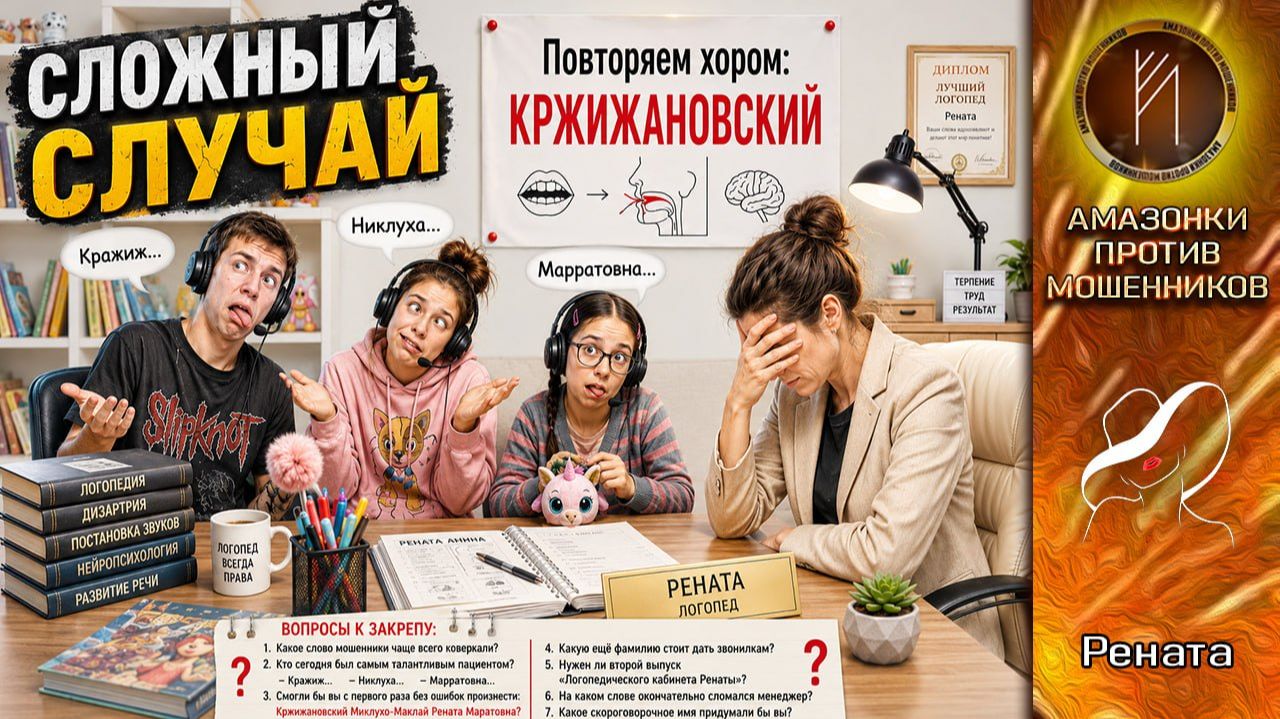 РЕНАТА сломала им языки / Миссия невыполнима / Телефонное мошенничество смотреть онлайн