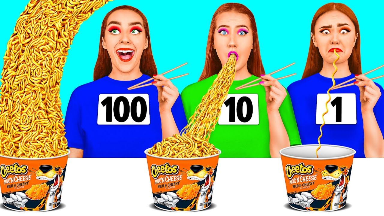 100 Слоев Еды Челлендж # Смешные Ситуации с Едой от Fun Challenge смотреть онлайн