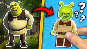 Создаю ШРЕКА из LEGO !