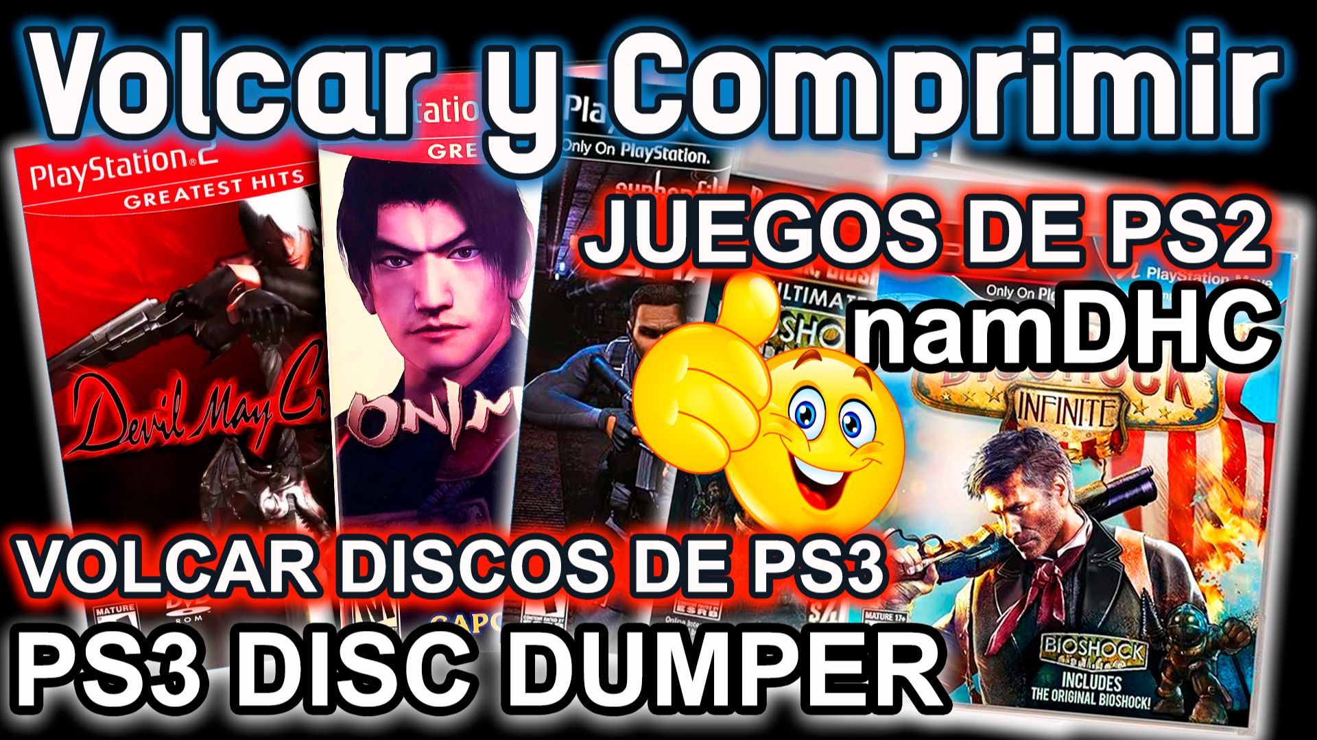 Volcando juegos de PS2 y PS3 - Comprimiendo ISOS de PlayStation 2 (CHD) Volumen #1 (2026)