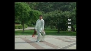 Тайцзи Яншен Комплекс с двумя веерами. Выполняет ZHANG JIAN