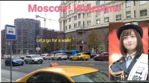Москва - столица СССР! Улица Тверская (Горького). Вперёд- на Кремль! Фрагмент 4