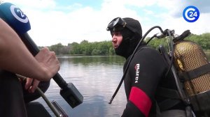Водолазы показали дно саратовских пляжей