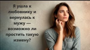 Истории из жизни | Ушла к любовнику | Аудио рассказы | Жизненные истории