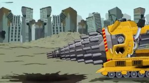 Мультфильмы Про Танки. Гигантская Пила-Бульдозер-Танк Разрушает Все! К просмотру Всем!!! 25