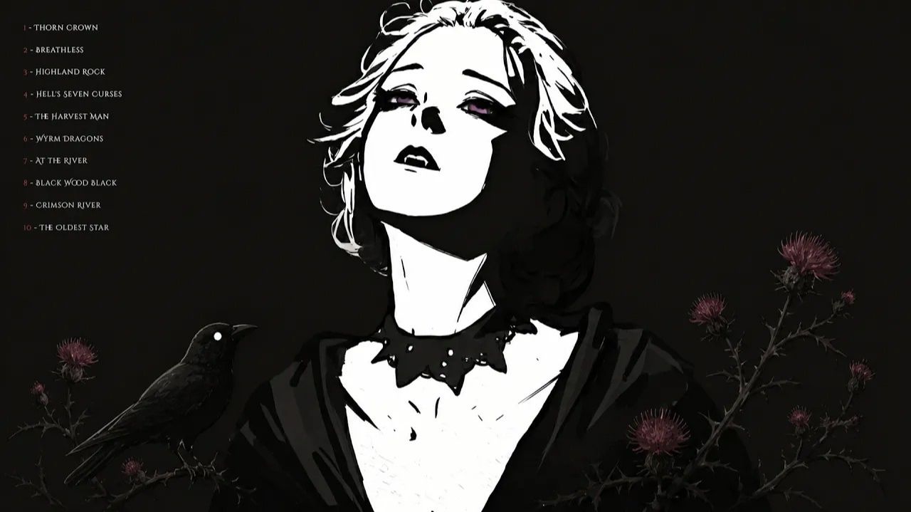 the lullaby of crow – a dark folk song. смотреть онлайн