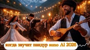 Когда звучит Пандур Suno Al cover 2026 #music #лезгинскиепесни #kafkaz ￼