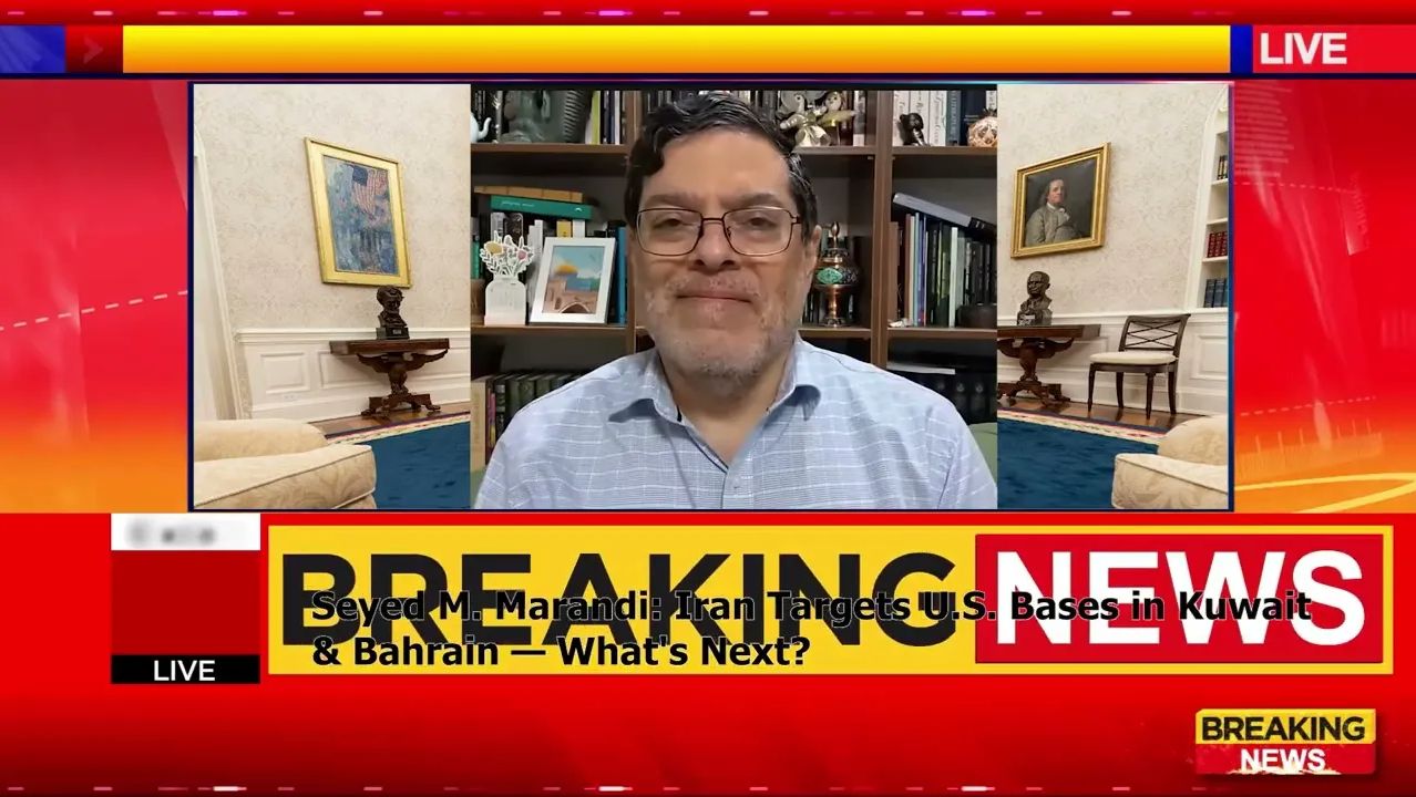 Seyed M. Marandi Iran Targets U.S. Bases in Kuwait & Bahrain — What's Next смотреть онлайн