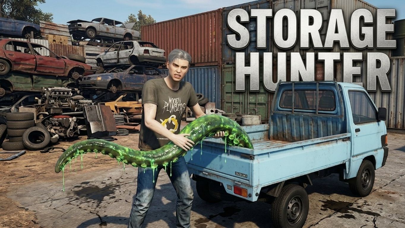 ВОТ ЭТО ЛОТ ПРЯМО ИЗ ЗОНЫ 51!!!!/STORAGE HUNTER SIMULATOR #21