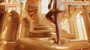 По какой фантазийной лестнице вы бы поднялись? Залипательная ИИ - анимация.