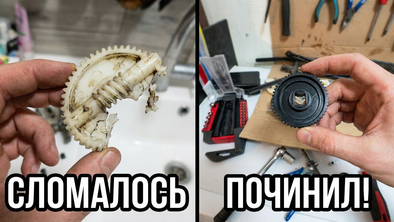 Ремонт дворников на SsangYong Kyron | 3 Д принтер Шестерня