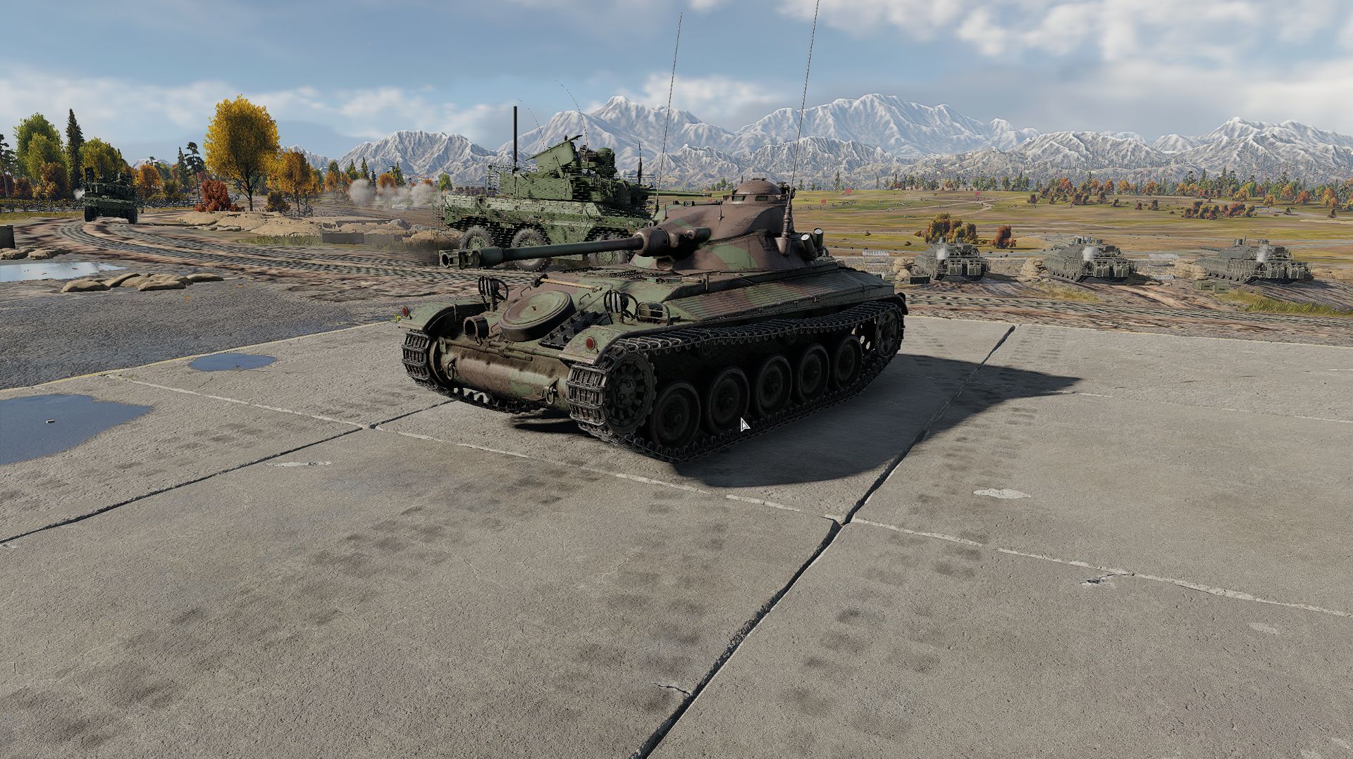 AMX-13 (FL11) чаффи c круассаном в War Thunder