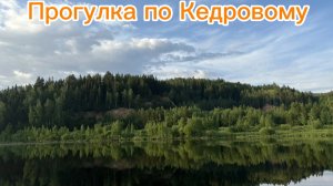 16-06-2026Прогулка по пгт.Кедровому