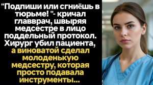 Истории из жизни/Хирург убил пациента/Аудиорассказы/Жизненные истории/Рассказы реальные больница