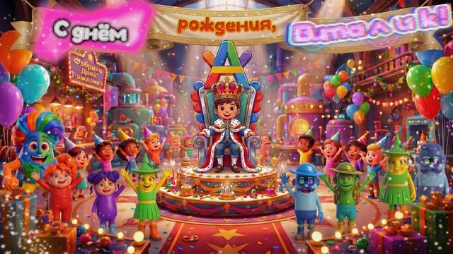 Виталий, с днём рождения!