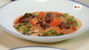 Кухня по заявкам | Драники из батата. Острый суп-пюре. Мясное рагу с бататом | Илья Лазерсон
