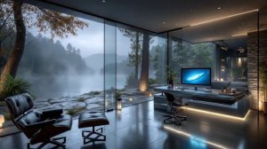 Deep Focus Music ~ Hyperfocus Music - Night Code Music & Deep Luxe Room for Intense Work