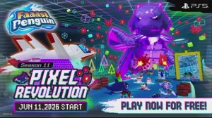Faaast Penguin — трейлер 11-го сезона Pixel Revolution для PS5