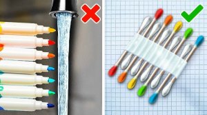 Хотите нарисовать РАДУГУ как профессионал Потрясающие лайфхаки с рисованием для скучного дня